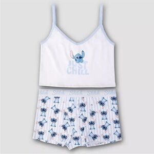 Disney Women's Lilo & Stitch Cotton Cami & Boxer Set